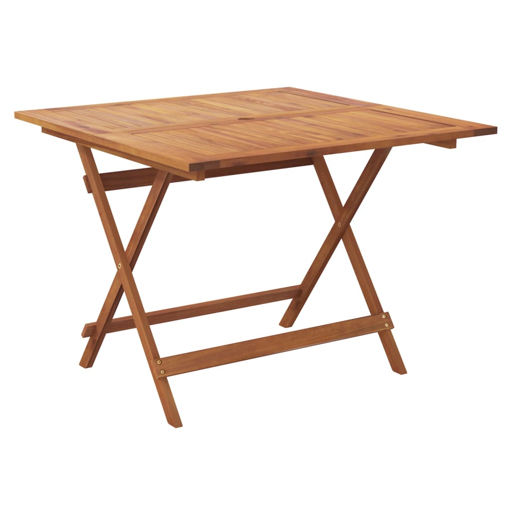 Set da Pranzo per Giardino 5 pz in Legno Massello di Acacia | homemem39