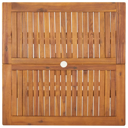 Set da Pranzo per Giardino 5 pz in Legno Massello di Acacia | homemem39