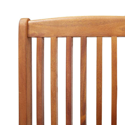Set da Pranzo per Giardino 5 pz in Legno Massello di Acacia | homemem39
