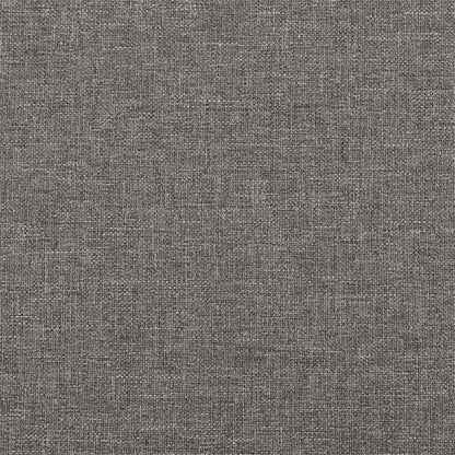 Divano a 2 Posti con Cuscini Grigio Scuro 140 cm in Tessuto | homemem39