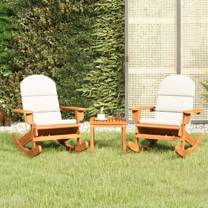 Set Salotto da Giardino Adirondack 3pz Legno Massello di Acacia | homemem39