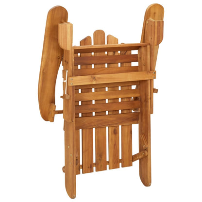 Set Salotto da Giardino Adirondack 5pz Legno Massello di Acacia | homemem39