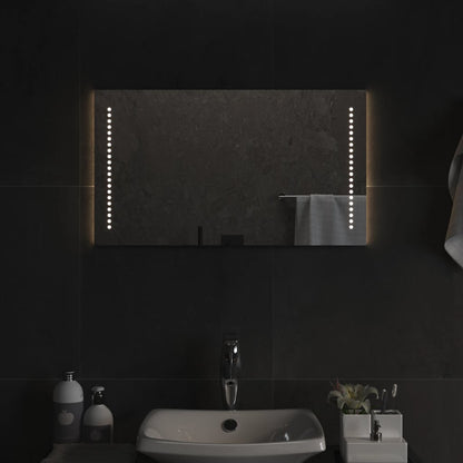 Specchio da Bagno con Luci LED 40x70 cm