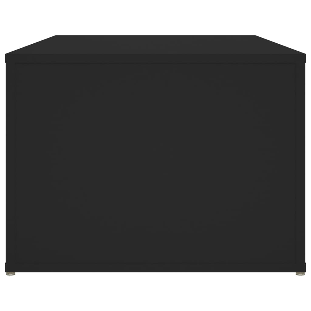 Tavolino da Salotto Nero 100x50x36 cm in Legno Multistrato | homemem39