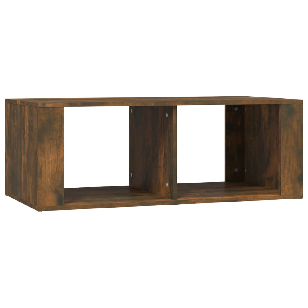 Tavolino da Salotto Rovere Fumo 100x50x36 cm Legno Multistrato | homemem39