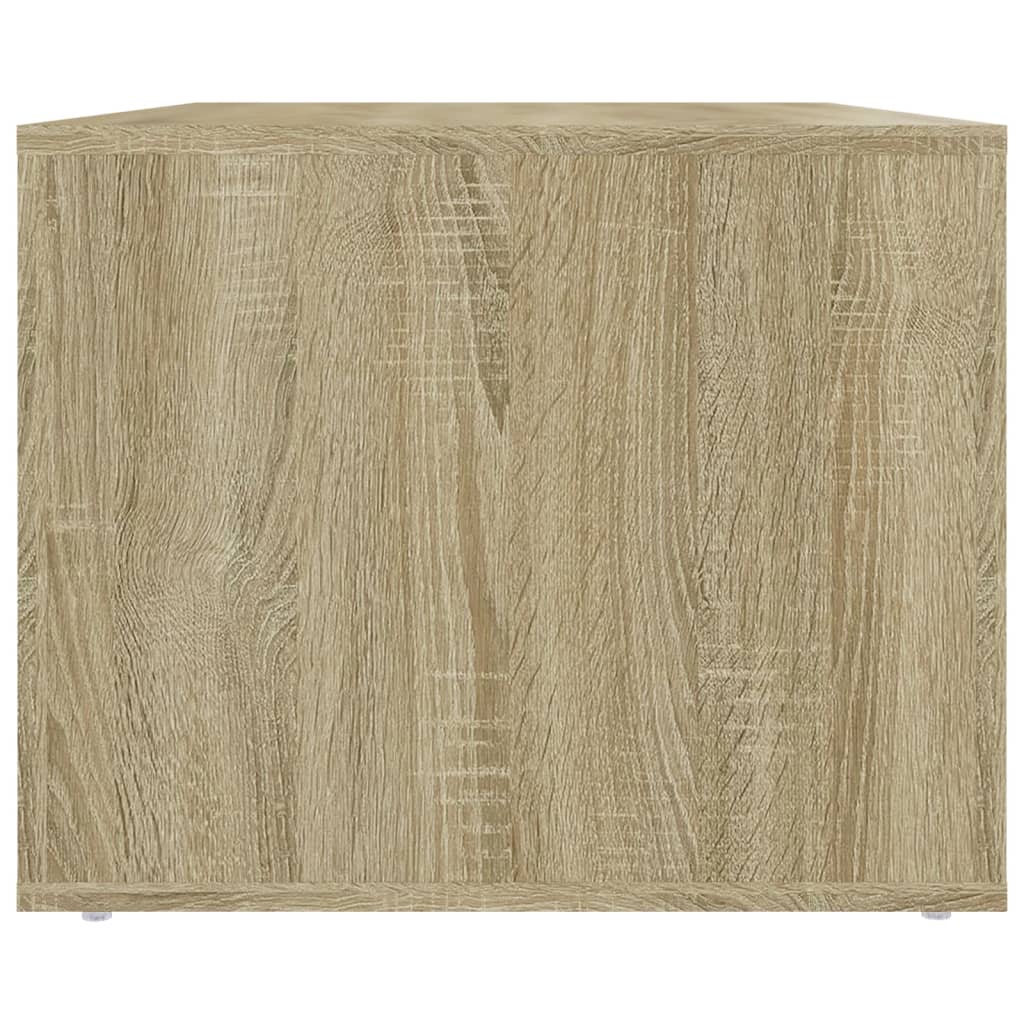Tavolino da Salotto Rovere Sonoma 80x50x40 cm Legno Multistrato | homemem39