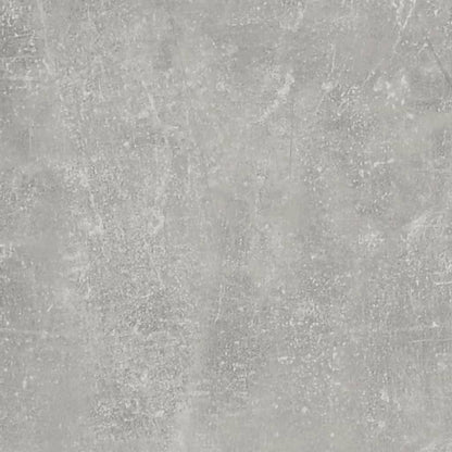 Tavolino da Salotto Grigio Cemento 80x50x40cm Legno Multistrato