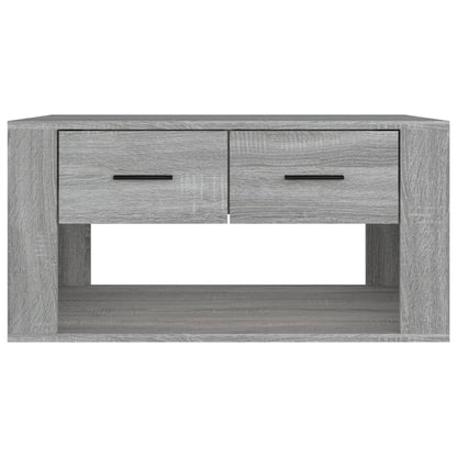 Tavolino da Salotto Grigio Sonoma 80x50x40 cm Legno Multistrato | homemem39