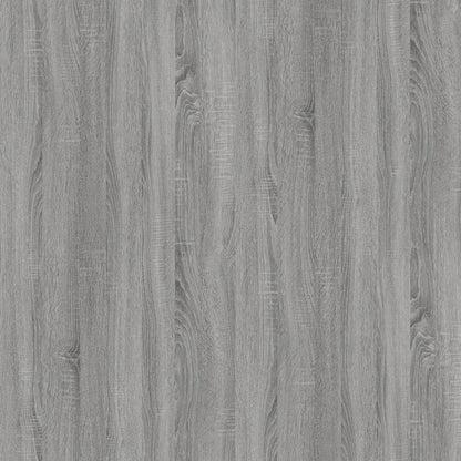 Tavolino da Salotto Grigio Sonoma 80x50x40 cm Legno Multistrato