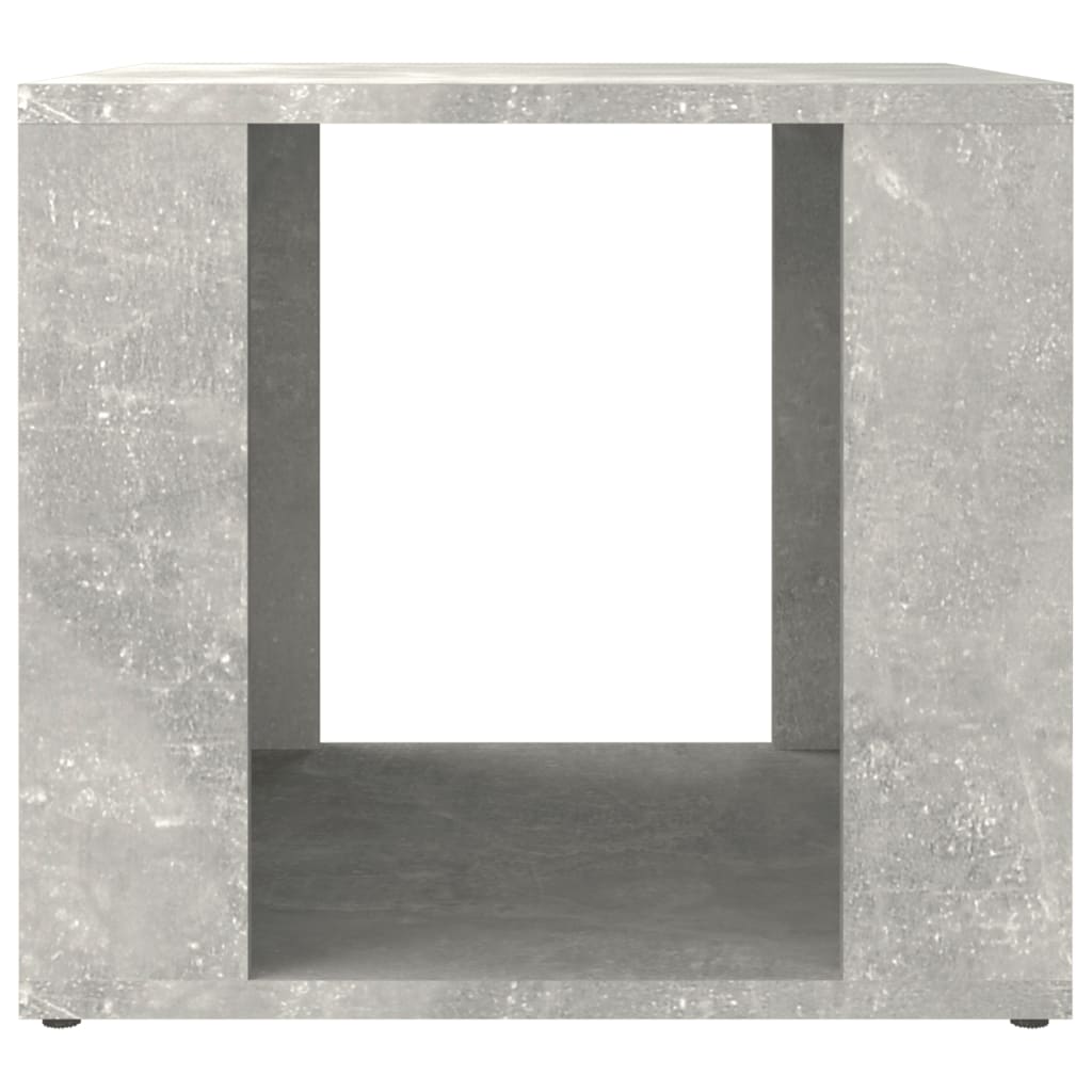 Comodino Grigio Cemento 41x40x36 cm in Legno Multistrato - homemem39