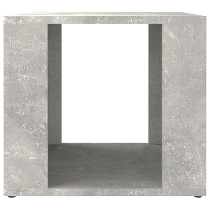 Comodino Grigio Cemento 41x40x36 cm in Legno Multistrato - homemem39