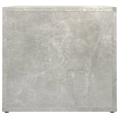 Comodino Grigio Cemento 41x40x36 cm in Legno Multistrato - homemem39