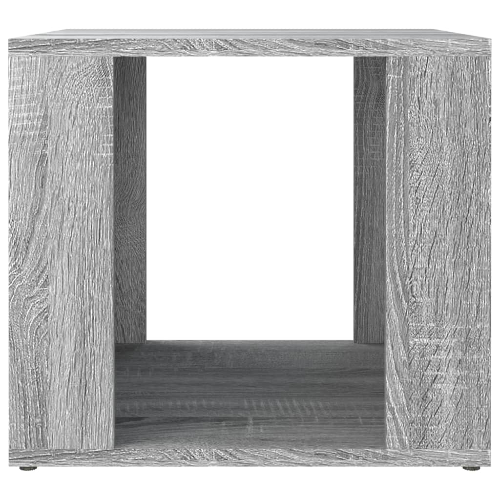 Comodino Grigio Sonoma 41x40x36 cm in Legno Multistrato - homemem39