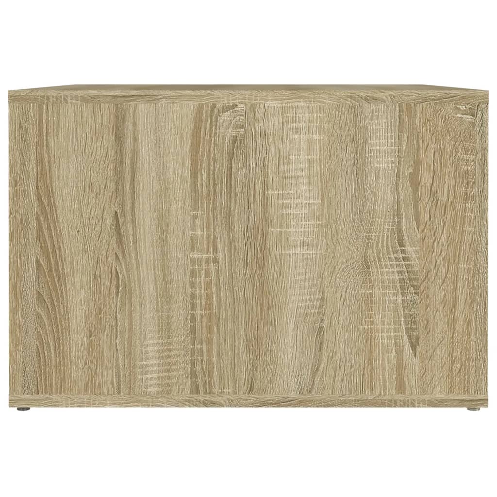 Comodino Rovere Sonoma 57x55x36 cm in Legno Multistrato - homemem39