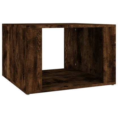 Comodino Rovere Fumo 57x55x36 cm in Legno Multistrato - homemem39