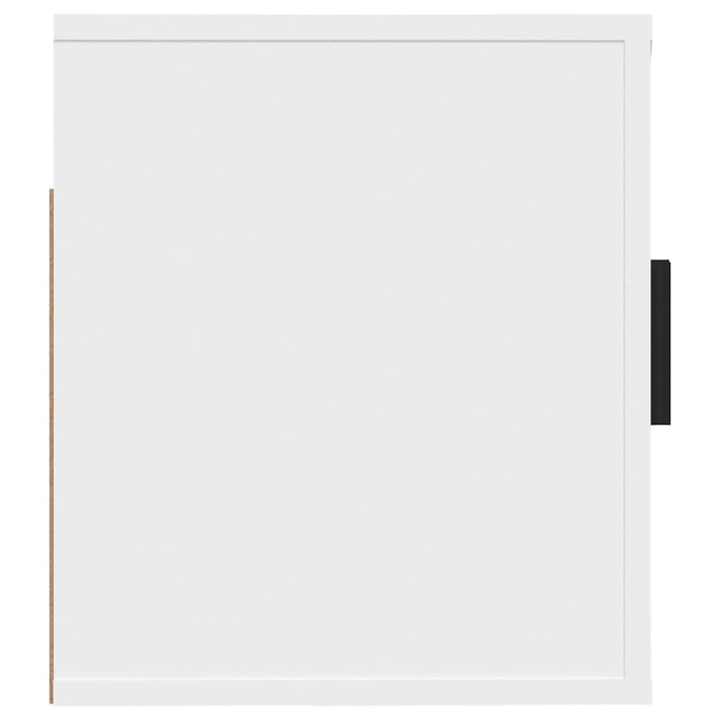 Mobile Porta TV a Parete Bianco 57x34,5x40 cm - homemem39