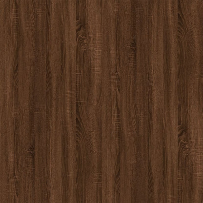 Mobili Porta TV a Parete 2 pz Rovere Marrone 40x34,5x40 cm - homemem39