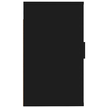 Mobile Porta TV a Parete Nero 40x34,5x60 cm - homemem39