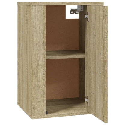 Mobile Porta TV a Parete Rovere Sonoma 40x34,5x60 cm - homemem39