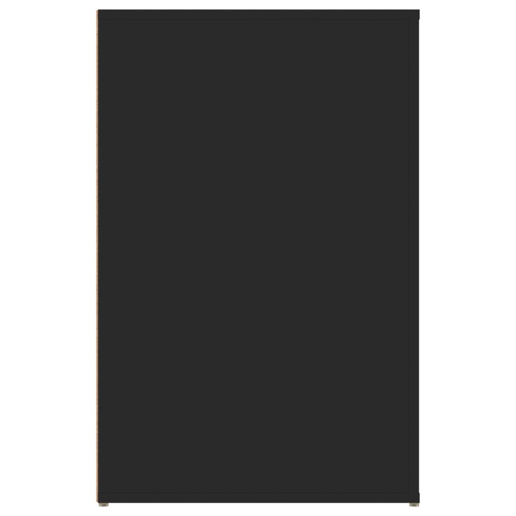 Scrivania Nero 100x49x75 cm in Legno Multistrato - homemem39