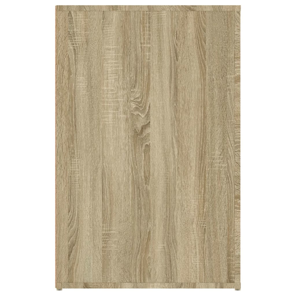 Scrivania Rovere Sonoma 100x49x75 cm in Legno Multistrato - homemem39