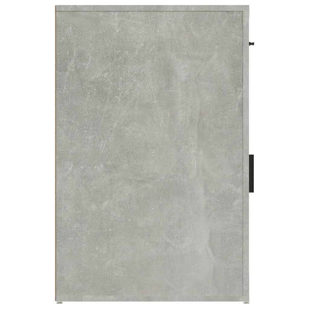 Mobile Scrivania Grigio cemento 40x49x75 cm Legno Multistrato