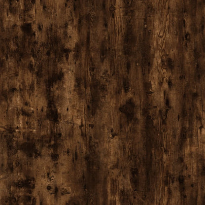 Mobile Scrivania rovere fumo 40x49x75 cm Legno Multistrato