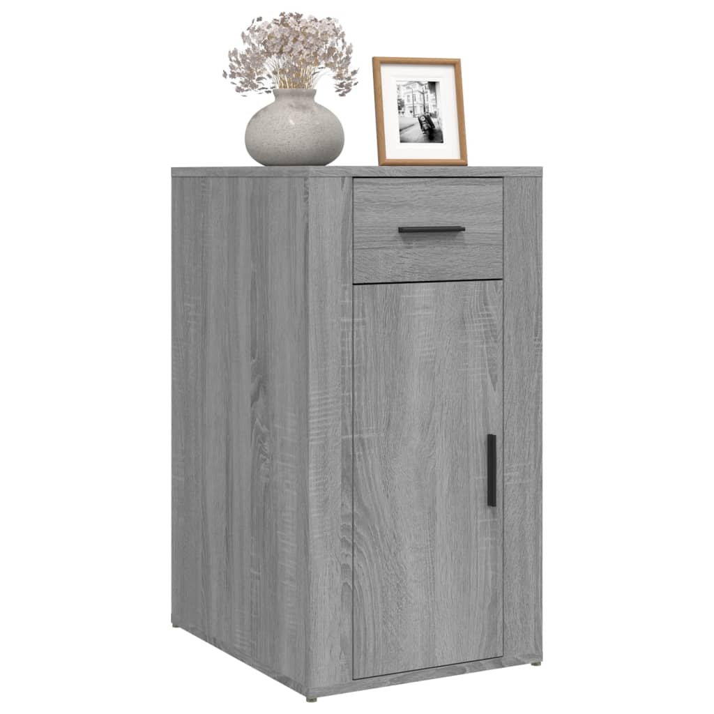 Mobile Scrivania grigio sonoma 40x49x75 cm Legno Multistrato