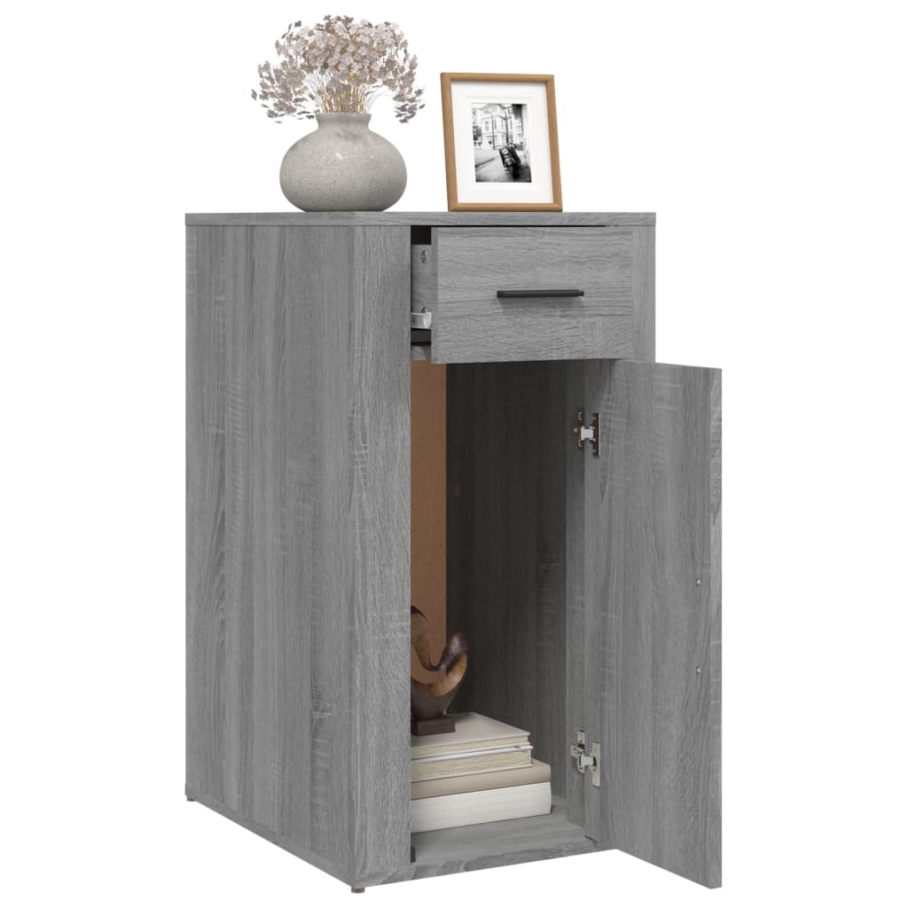 Mobile Scrivania grigio sonoma 40x49x75 cm Legno Multistrato
