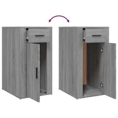 Mobile Scrivania grigio sonoma 40x49x75 cm Legno Multistrato