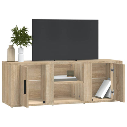 Mobile per TV Rovere Sonoma 100x31,5x35 cm Legno Multistrato