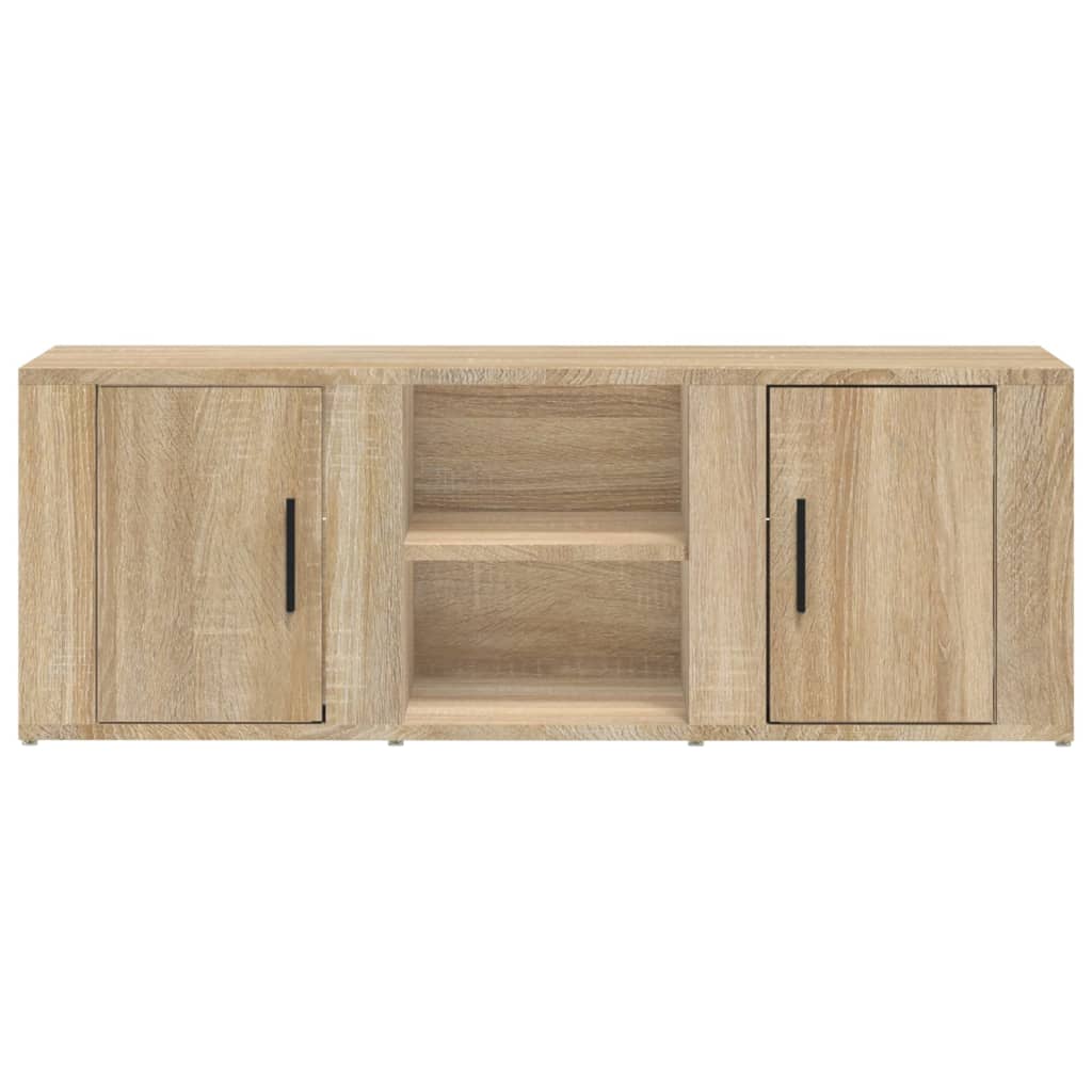 Mobile per TV Rovere Sonoma 100x31,5x35 cm Legno Multistrato