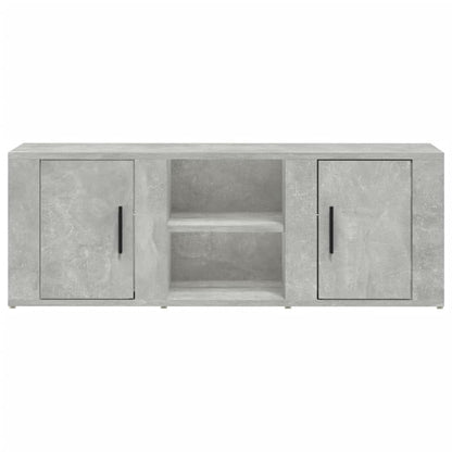 Mobile per TV Grigio Cemento 100x31,5x35 cm Legno Multistrato