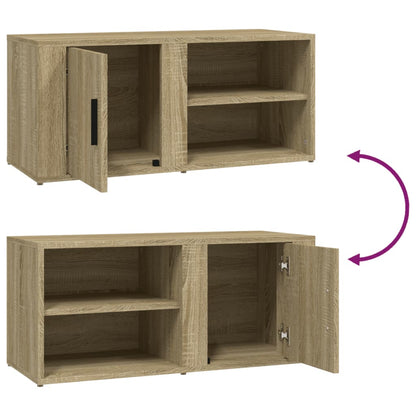 Mobili per TV 2pz Rovere Sonoma 80x31,5x36 cm Legno Multistrato - homemem39