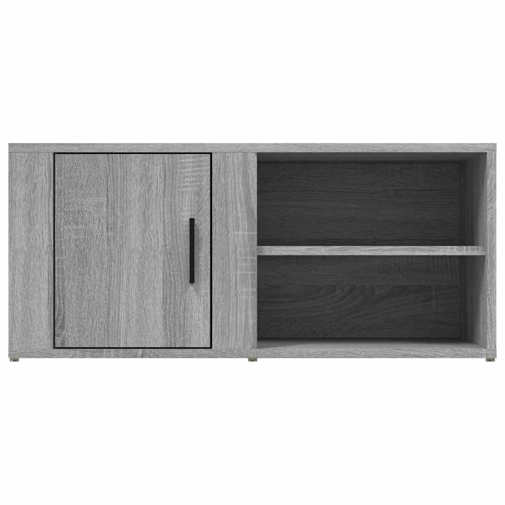 Mobili TV 2 pz Grigio Sonoma 80x31,5x36 cm Legno Multistrato