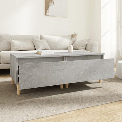 Tavolini 2pz Grigio Cemento 50x46x35 cm in Legno Multistrato - homemem39