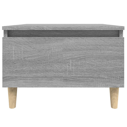 Tavolino Grigio Sonoma 50x46x35 cm in Legno Multistrato - homemem39