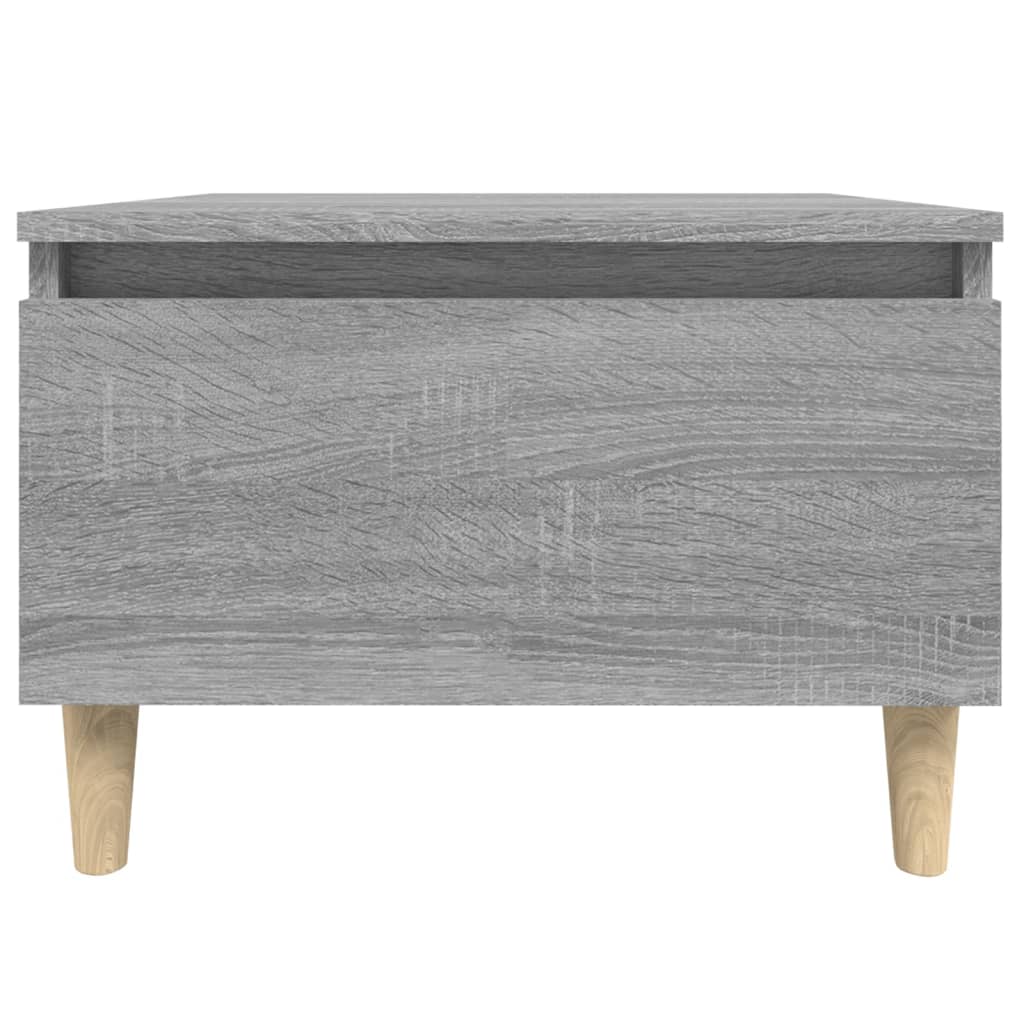 Tavolini 2pz Grigio Sonoma 50x46x35 cm in Legno Multistrato - homemem39