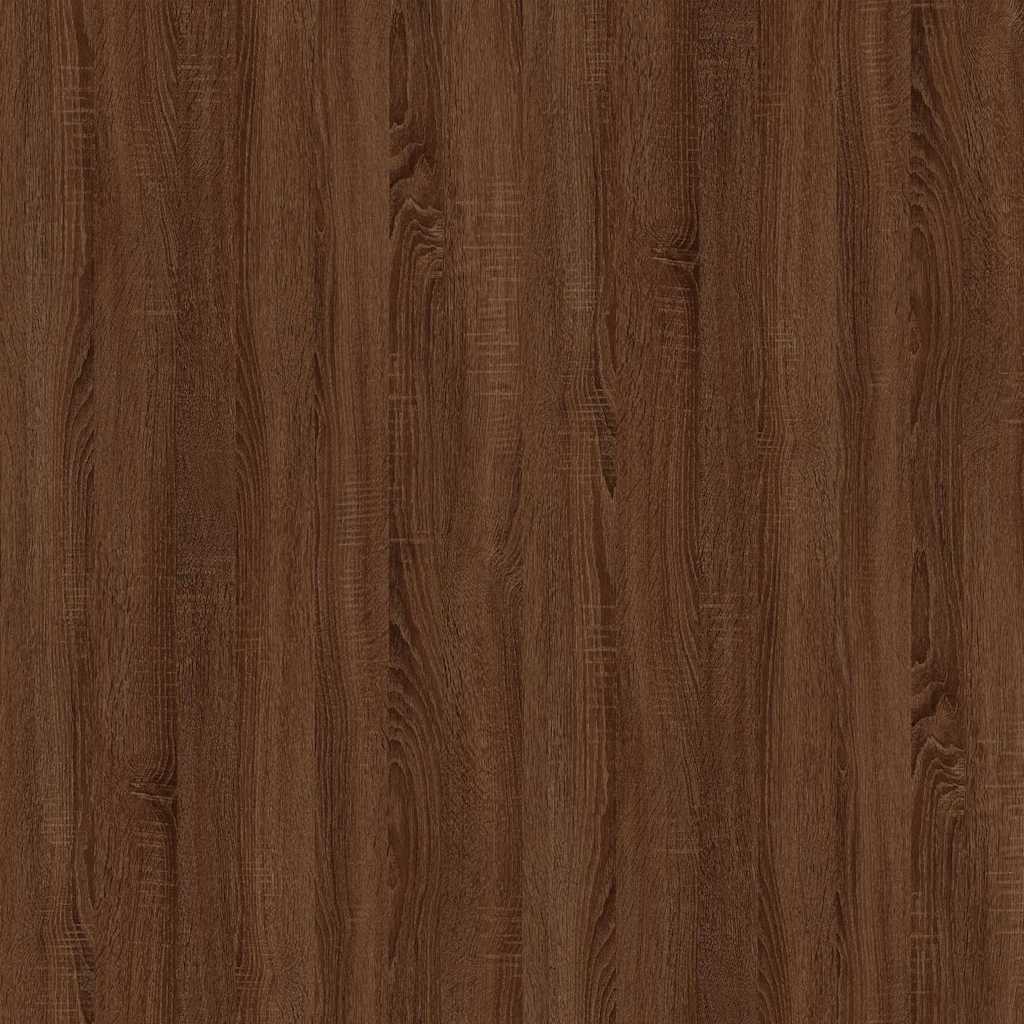 Tavolino da Salotto Rovere Marrone 50x46x35cm Legno Multistrato