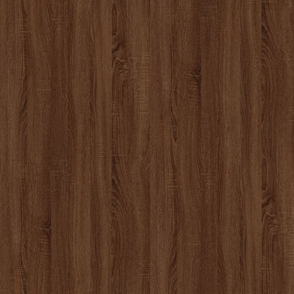 Tavolini 2pz Rovere Marrone 50x46x35cm in Legno Multistrato - homemem39