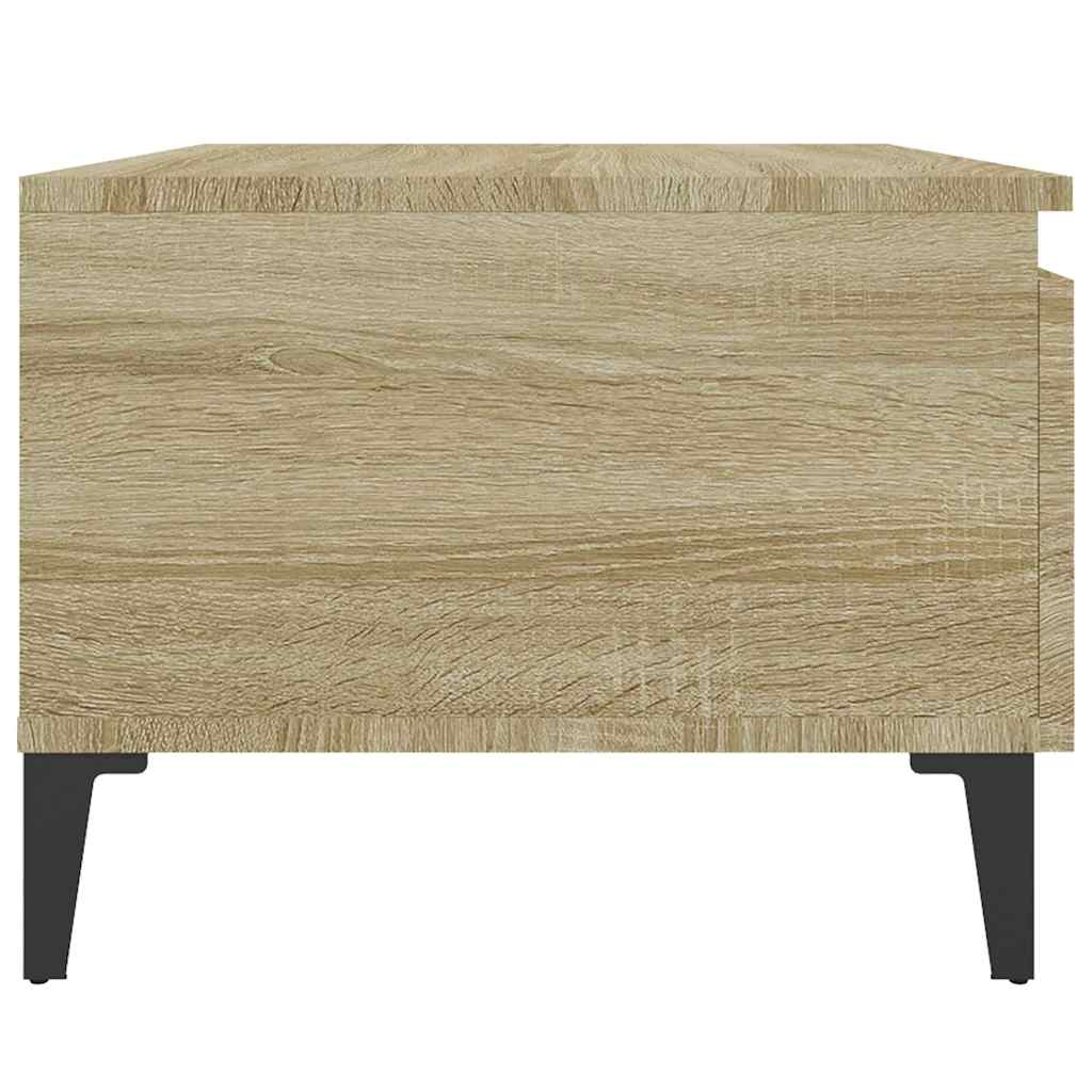 Tavolino Rovere Sonoma 50x46x35 cm in Legno Multistrato