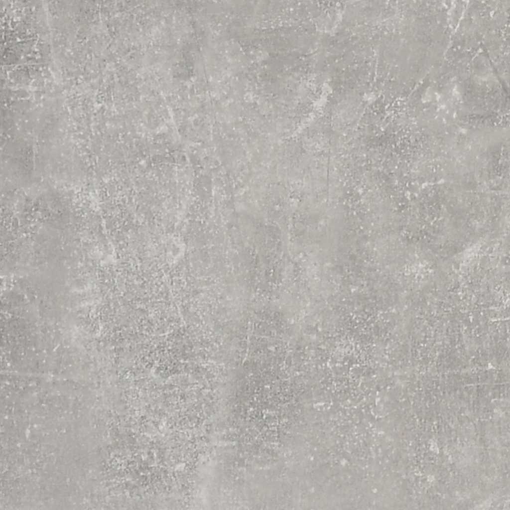 Tavolino Grigio Cemento 50x46x35 cm in Legno Multistrato