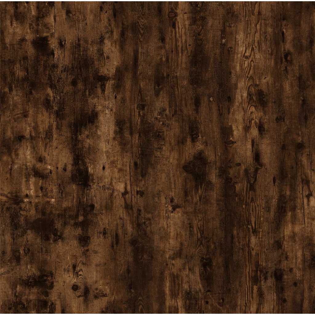 Tavolini 2pz Rovere Fumo 50x46x35 cm in Legno Multistrato
