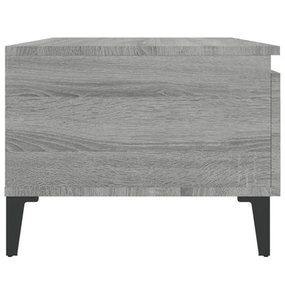 Tavolino Grigio Sonoma 50x46x35 cm in Legno Multistrato - homemem39