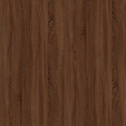 Tavolino da Salotto Rovere Marrone 50x46x35cm Legno Multistrato