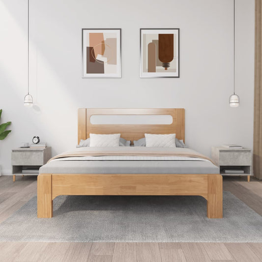 Comodini 2 pz Grigio Cemento 50x46x50 cm in Legno Multistrato - homemem39