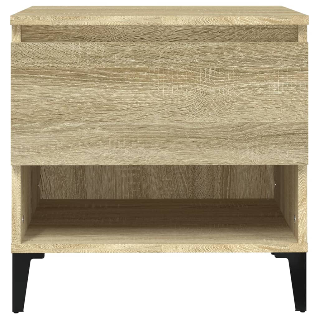 Tavolino Rovere Sonoma 50x46x50 cm in Legno Multistrato - homemem39