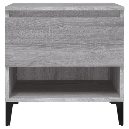 Tavolino Grigio Sonoma 50x46x50 cm in Legno Multistrato - homemem39