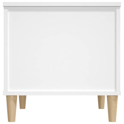 Tavolino da Salotto Bianco 60x44,5x45 cm in Legno Multistrato | homemem39