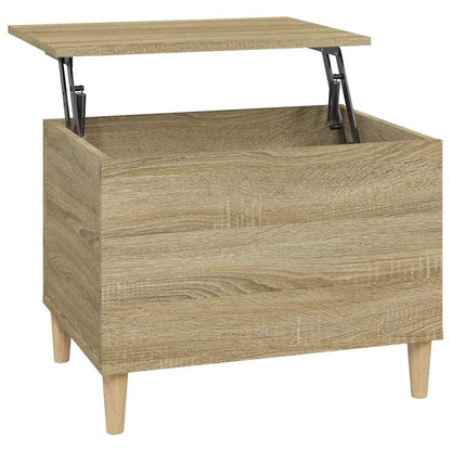 Tavolino Salotto Rovere Sonoma 60x44,5x45 cm Legno Multistrato | homemem39